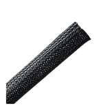 Braided Sleeving, 1" PET Expandable, Black 65ft/RL redirect to product page